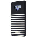 Kate Spade Soft Touch Case for Samsung Galaxy Note9 - Feeder Stripe Black/Cream - New