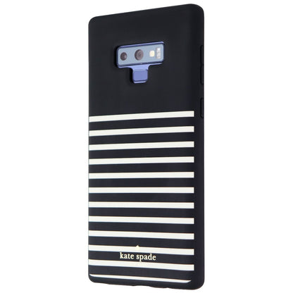 Kate Spade Soft Touch Case for Samsung Galaxy Note9 - Feeder Stripe Black/Cream