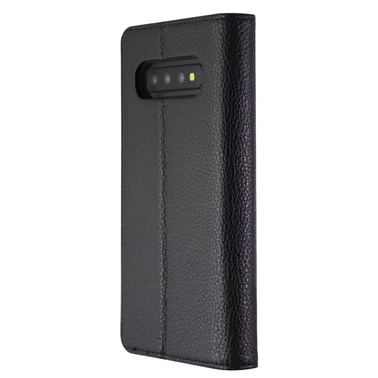 Case-Mate Wallet Folio Phone Case for Samsung Galaxy S10+ (Plus) - Black Leather