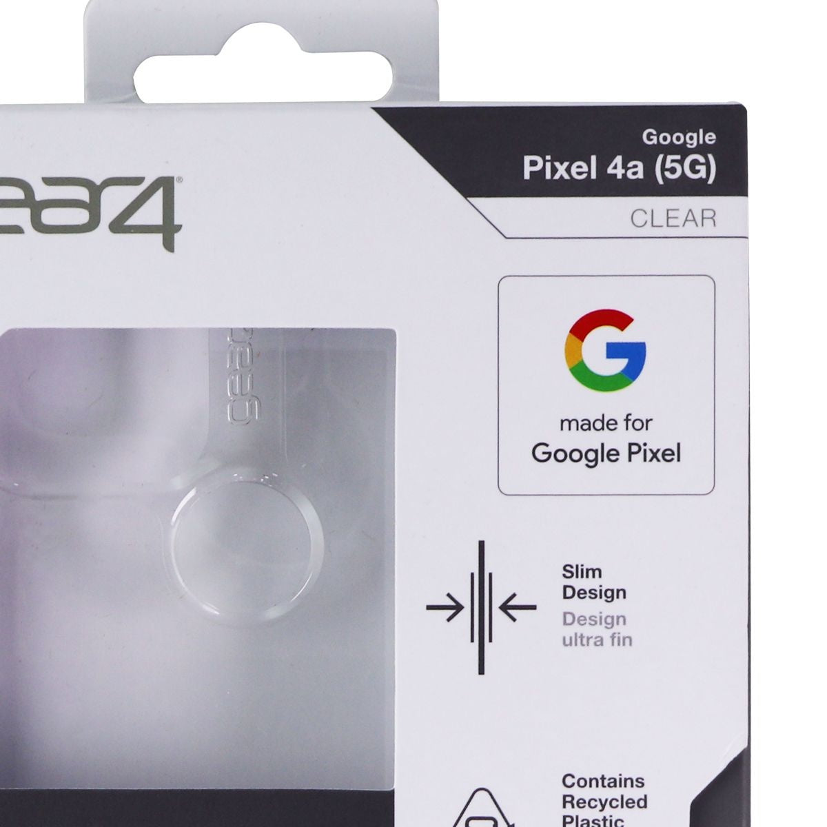 ZAGG Crystal Palace Series Hard Case for Google Pixel 4a (5G) - Clear (2)