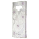 Kate Spade Hardshell Case for Samsung Galaxy Note9 - Clear/Hollyhock Floral/Gems - New