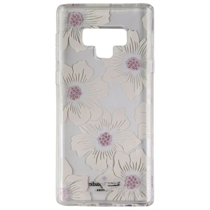 Kate Spade Hardshell Case for Samsung Galaxy Note9 - Clear/Hollyhock Floral/Gems (3)