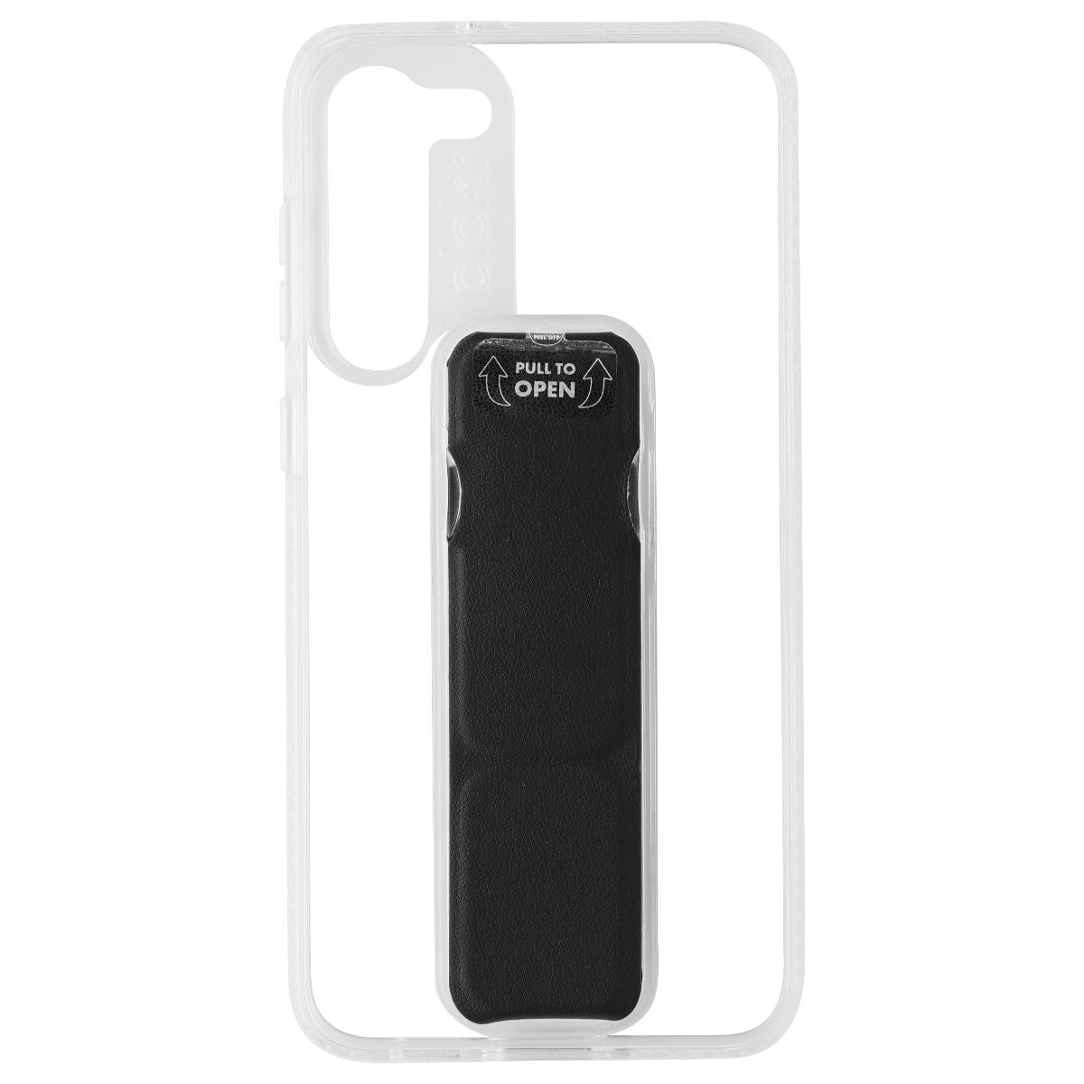 CLCKR Stand & Grip Series Case Samsung Galaxy S23 Plus - Clear/Black (3)