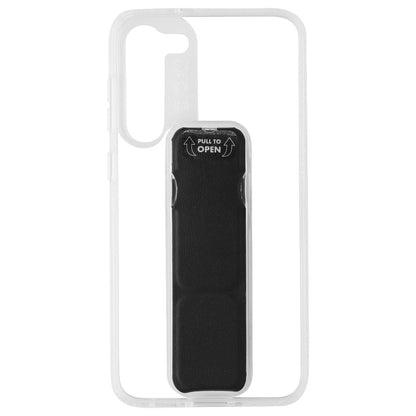 CLCKR Stand & Grip Series Case Samsung Galaxy S23 Plus - Clear/Black (3)