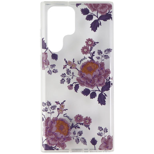 Coach Protective Hardshell Case for Samsung Galaxy S22 Ultra - Moody Floral (2)