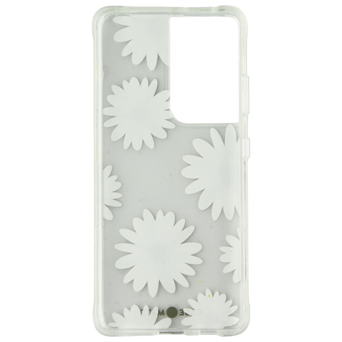 Case-Mate Prints Series Case for Samsung Galaxy S21 Ultra 5G - Glitter Daisies (3)