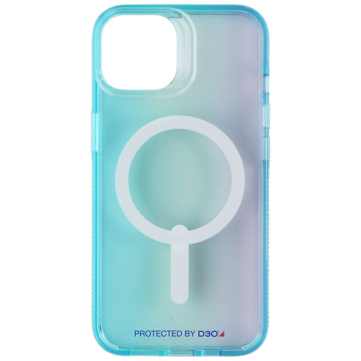 Gear4 ZAGG Milan Snap Case for MagSafe for iPhone 14 - Aurora Ombre Blue (2)