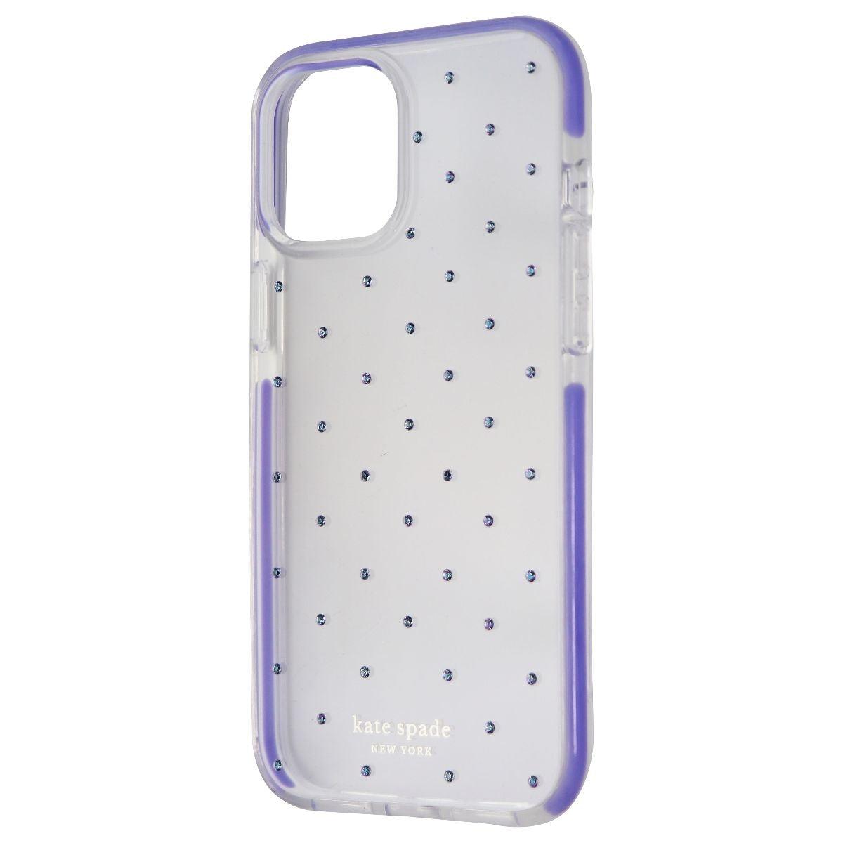 Kate Spade Hardshell Case for iPhone 12 Pro Max - Pin Dot Gems/Lilac Purple