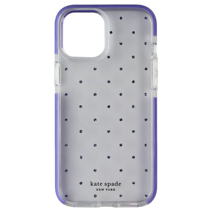Kate Spade Hardshell Case for iPhone 12 Pro Max - Pin Dot Gems/Lilac Purple (2)