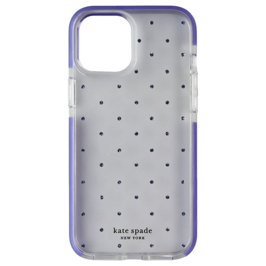 Kate Spade Hardshell Case for iPhone 12 Pro Max - Pin Dot Gems/Lilac Purple (2)