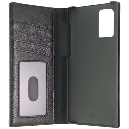 Case-Mate Genuine Leather Wallet Folio Case for Samsung Galaxy Note10 - Black (3)