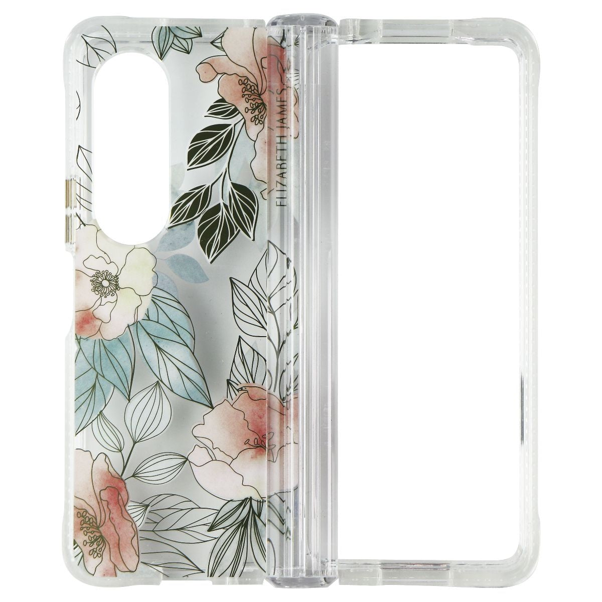 Case-Mate Elizabeth James Case for Samsung Galaxy Z Fold4 - Blooms in Bordeaux (3)