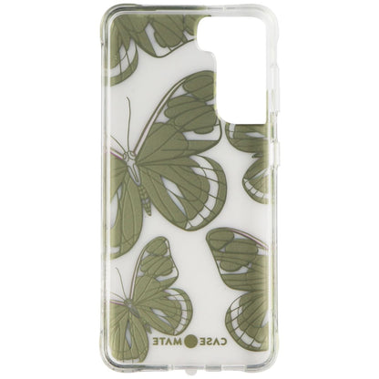 Case-Mate Prints Hardshell Case for Samsung Galaxy S21 5G - Butterflies/Clear (3)