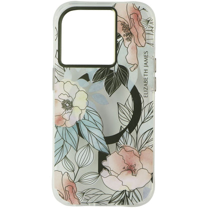 Elizabeth James Case for MagSafe for iPhone 14 Pro - Blooms in Bordeaux (2)