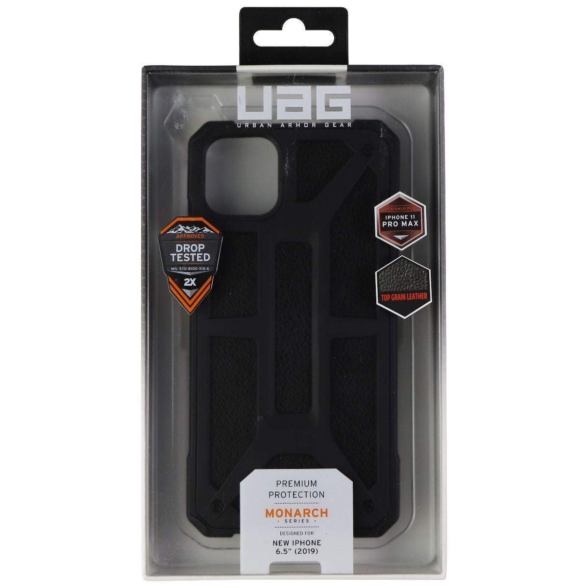 Urban Armor Gear Monarch Series Case for Apple iPhone 11 Pro Max - Black (4)