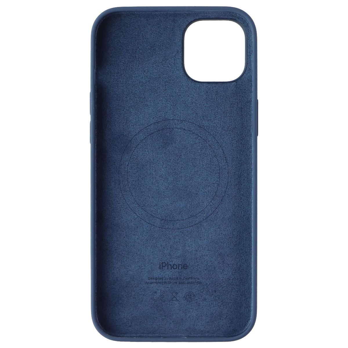 Apple Silicone Case for MagSafe for iPhone 14 Plus - Storm Blue (MPT53ZM/A) (3)