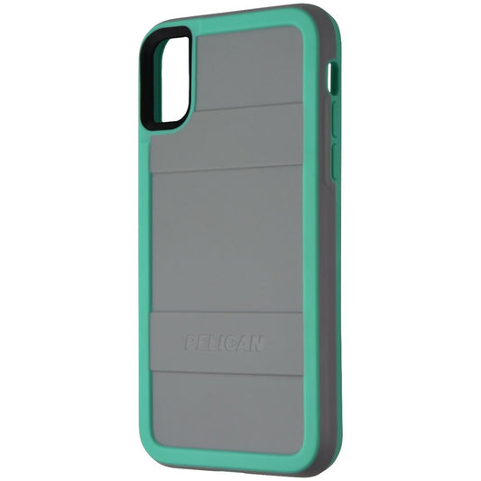 Pelican Protector Series Hard Case for Apple iPhone Xs/X - Gray/Aqua