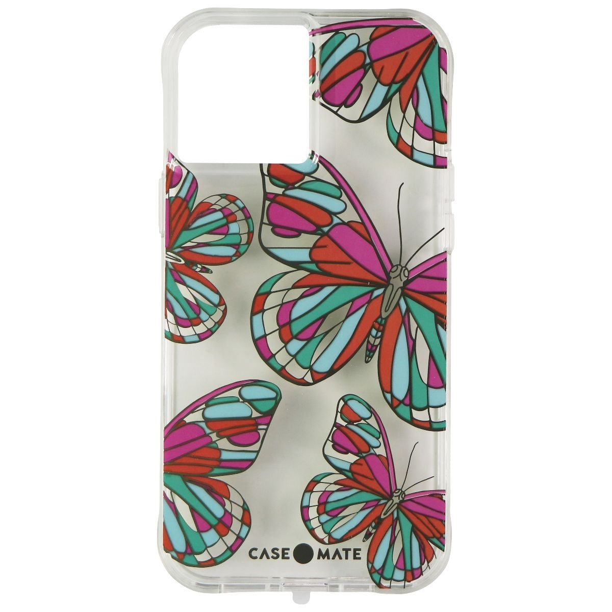 Case-Mate Prints Series Case for Apple iPhone 12 Pro Max - Butterflies/Clear (2)