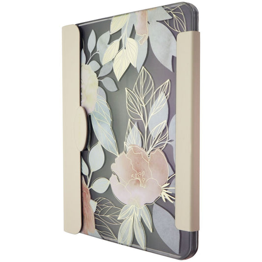 Elizabeth James Stand Folio Case for Apple iPad (2022) - Blooms in Bordeaux
