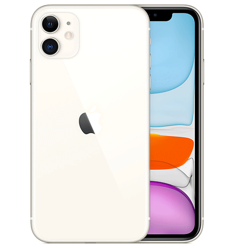 Eco-Deals - iPhone 11 White 128GB (Unlocked) - NO Face-ID - Plug.tech