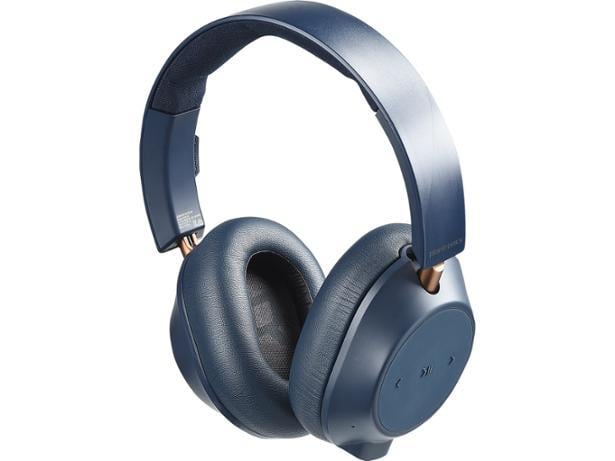 Plantronics BackBeat GO 810 Wireless Headphones, Active Noise Canceling Over Ear Headphones, Navy Blue - Plug.tech