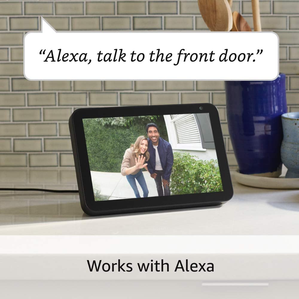 Ring Video Doorbell Wired – Convenient, essential features in a compact design, pair with Ring Chime to hear audio alerts in your home
