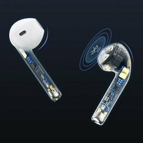 Baseus Encok True Wireless Earphones W04 Pro - White - Airpods Alternative