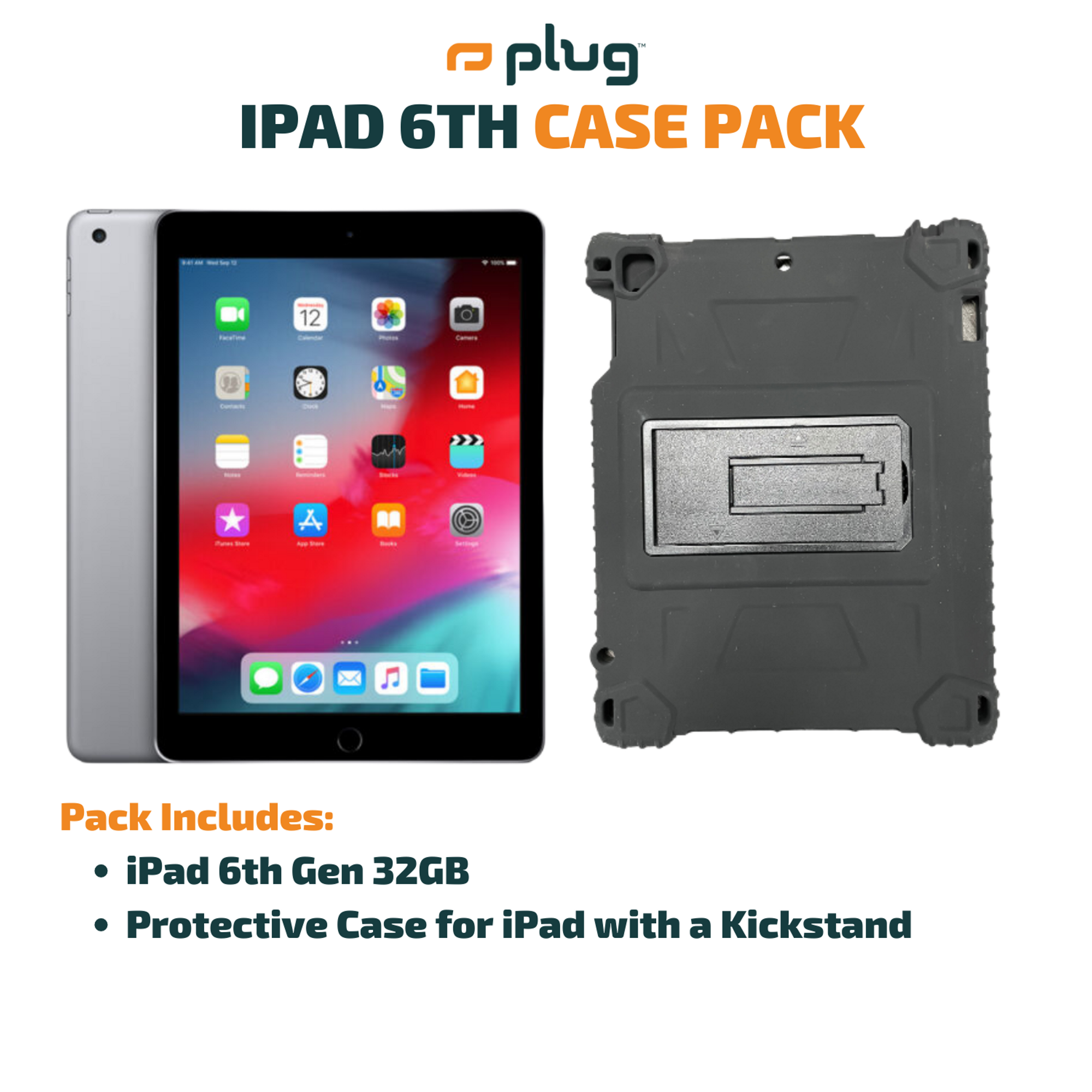 iPad 6th + Case Pack