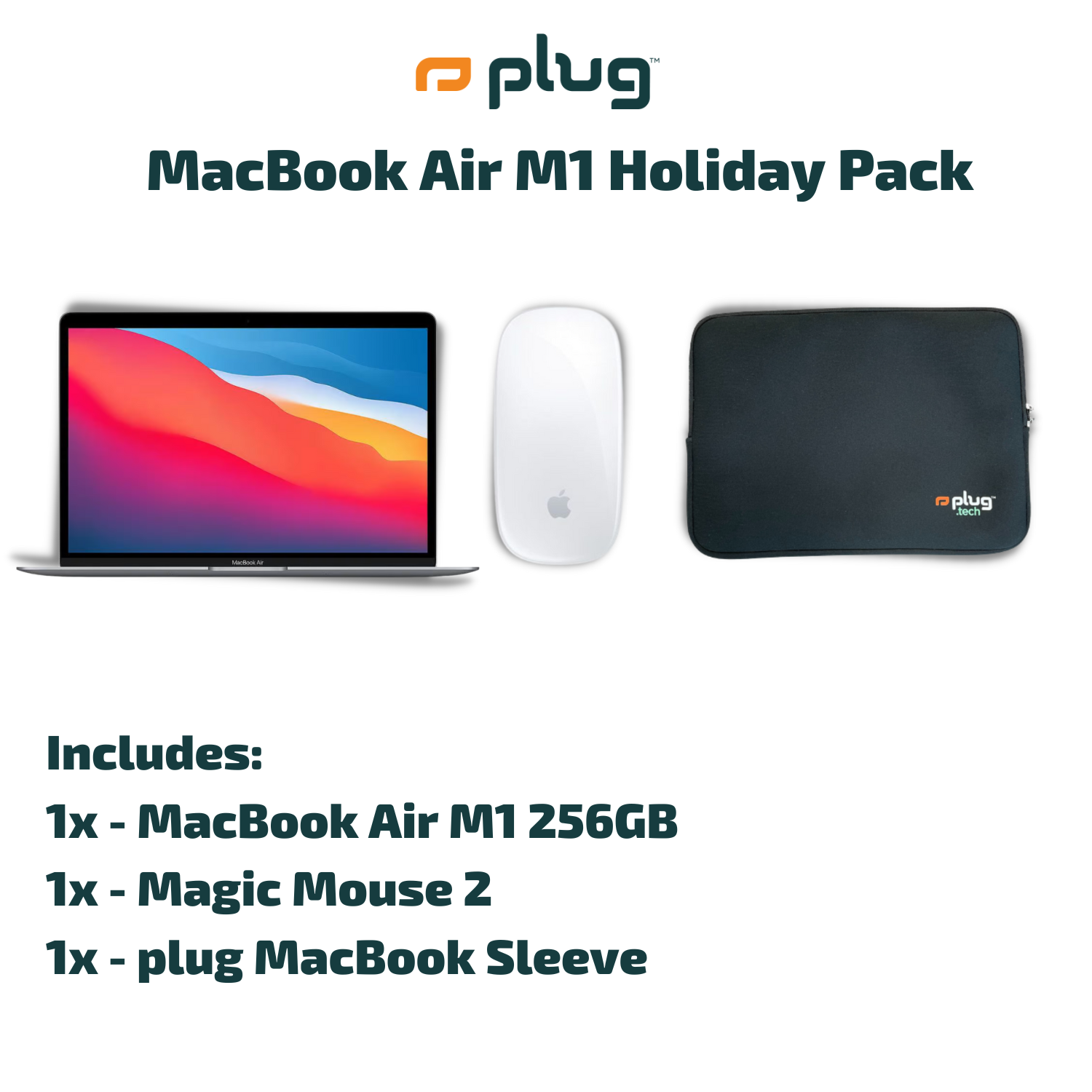 plug MacBook Air M1 Holiday Pack