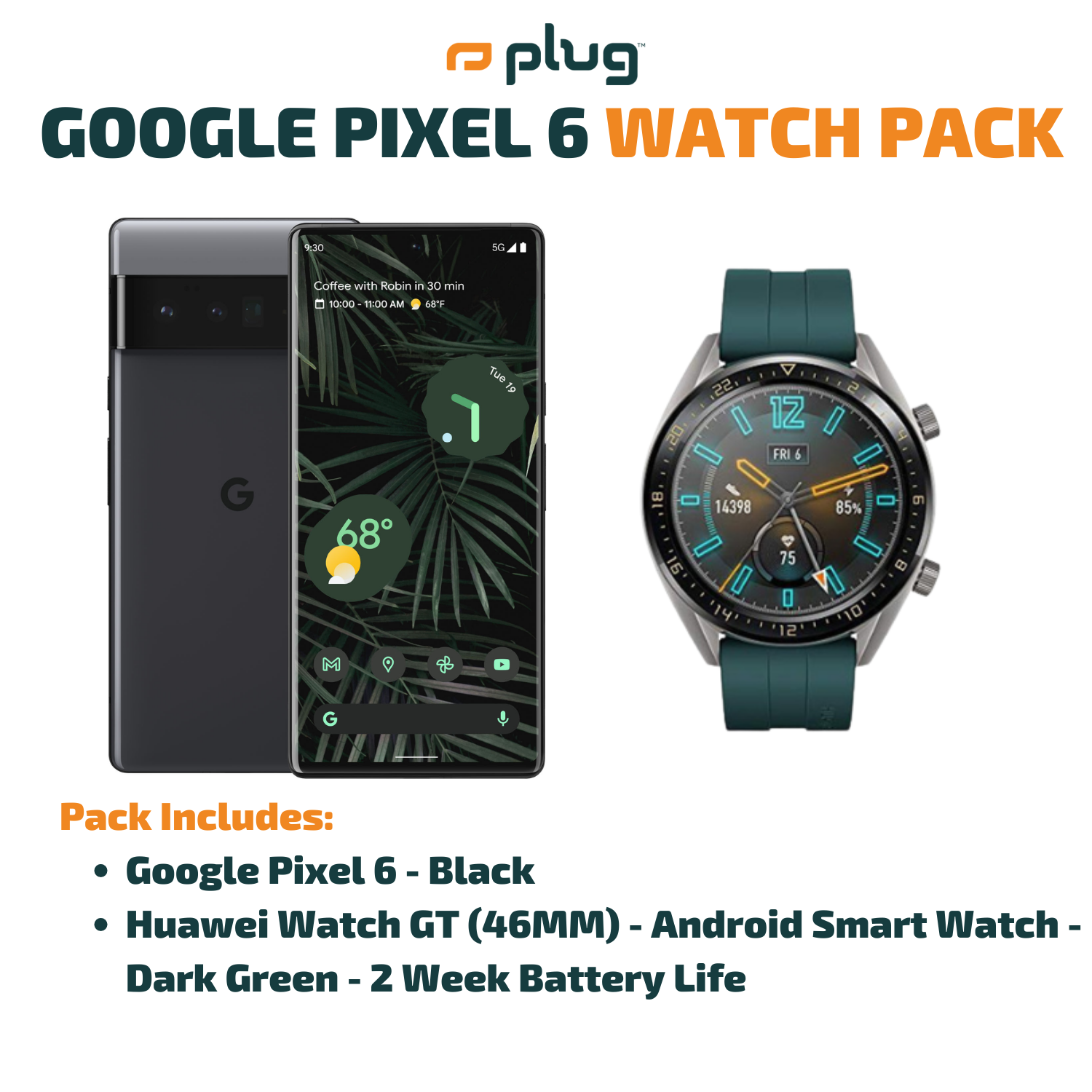Google Pixel 6 + Watch Pack