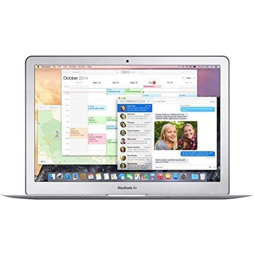 Apple MacBook Air 11,6 pulgadas Core i5 1,6 GHz 4 GB RAM 64 GB SSD almacenamiento principios de 2015 (plateado)