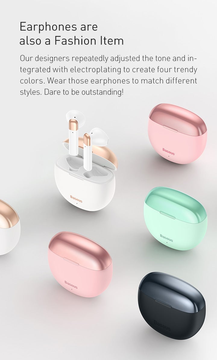 Baseus AirNora Encok True Wireless Earphones - W2