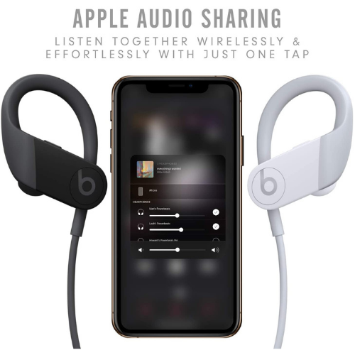 Beat by Dre Powerbeats 4 - High Performance Wireless Headphones - Black
