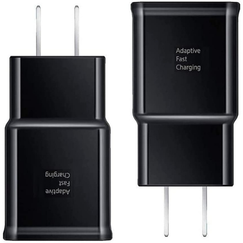 Samsung Adaptive Fast Charging Adapter Quick Charge Charging Block Wall Charger Plug Compatible with Samsung Galaxy (Black)