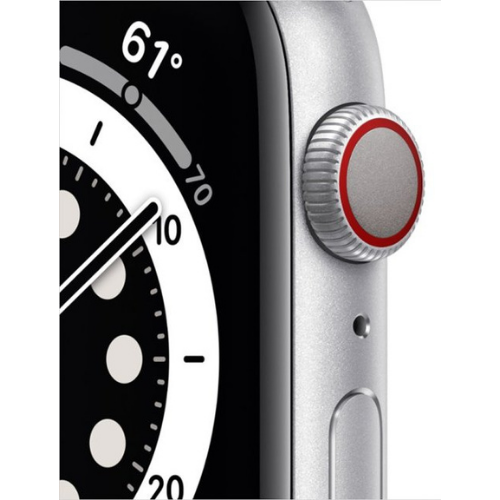 Apple Watch Series 6 40MM Plata (Celular + GPS)