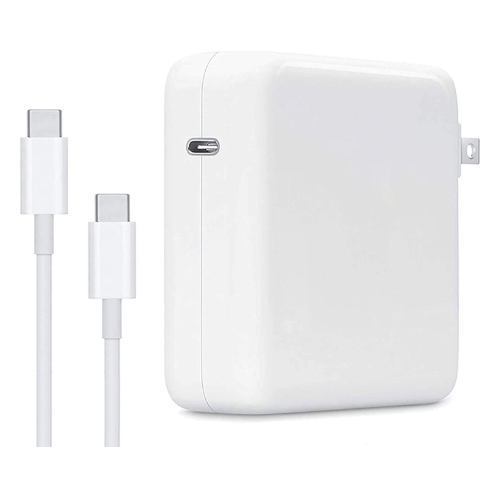 MacBook Charger 61W USB-C Power Adapter with USB C to USB C Cable