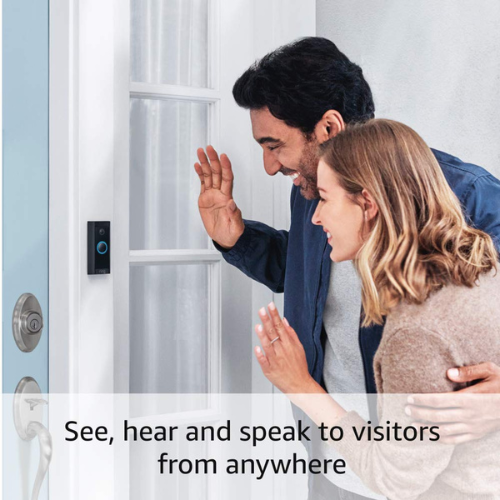 Ring Video Doorbell Wired – Convenient, essential features in a compact design, pair with Ring Chime to hear audio alerts in your home