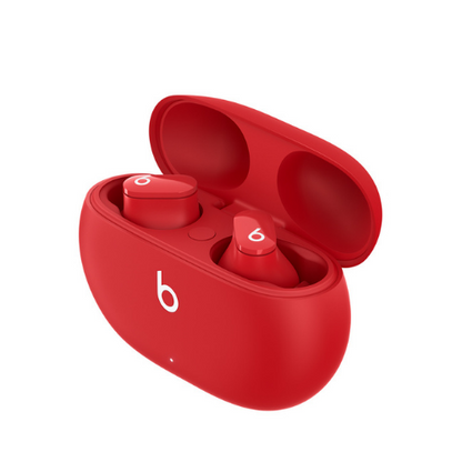 本日発送可能！レッドワイヤレスホンbeats stdio buds (新品同様) 新品未使用 Beats Studio Buds Beatsレッド 本体 即日発送 土日