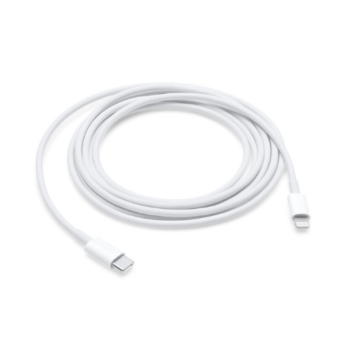Fast Charger Bundle for iPhone, iPad - Type-C to Lightening Cable (1M) + Type C Adapter