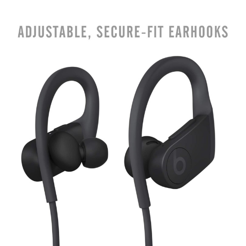 Beat by Dre Powerbeats 4 - Auriculares inalámbricos de alto rendimiento - Negro