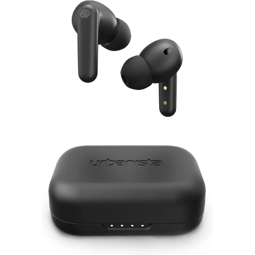 Urbanista London True Wireless Earbuds Headphones with Active Noise Cancelling - Black