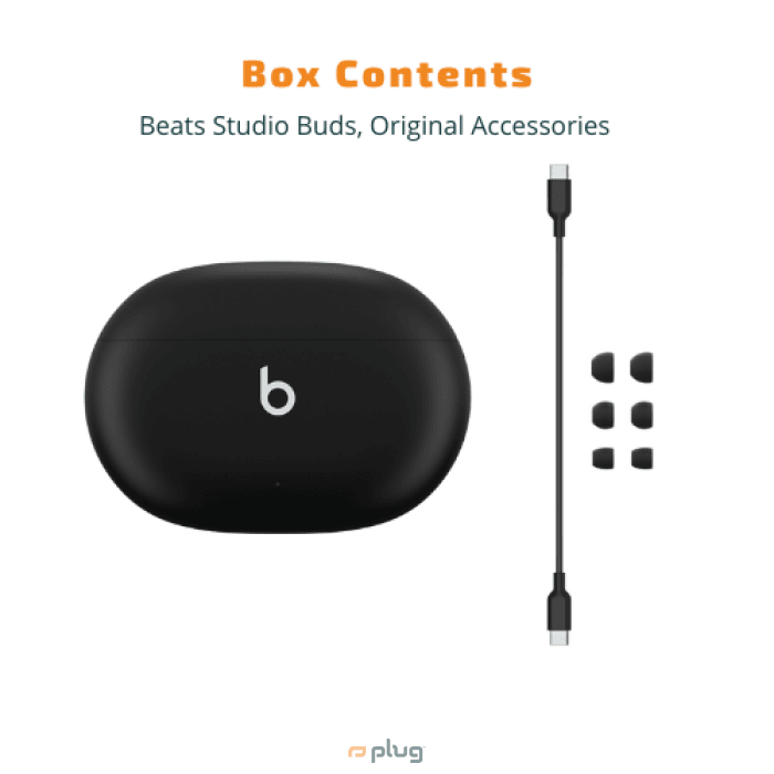 Beats Studio Buds - True Wireless Noise Cancelling Earphones Black
