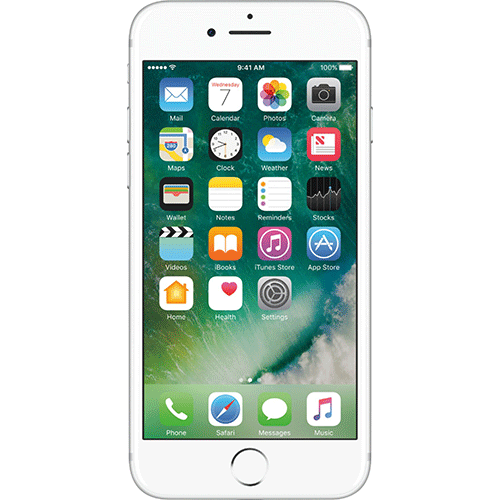iPhone 7 Silver 128GB (Unlocked) - Plug.tech