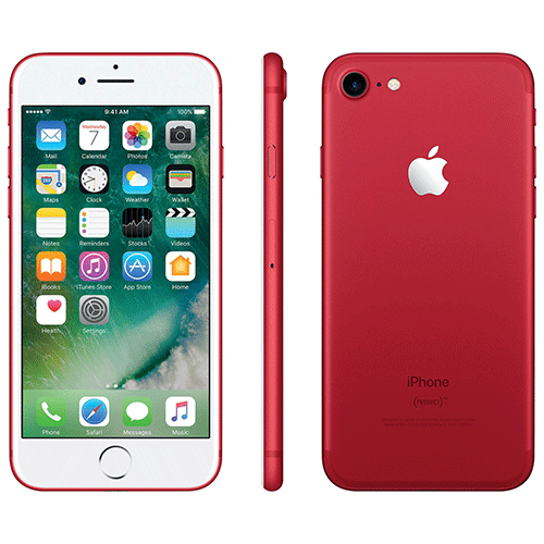iPhone 7 Red 128 GB au