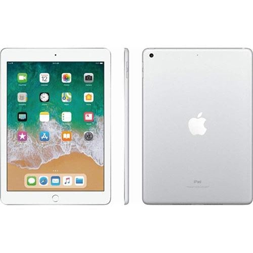 iPad 2018 (6th Gen, 9.7") 128GB Silver (Cellular + Wifi) - Plug.tech