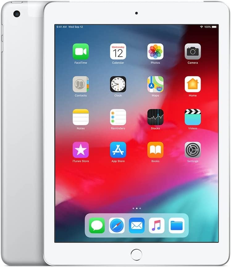 iPad 2018 (6th Gen, 9.7") 32GB Silver (Cellular + Wifi)
