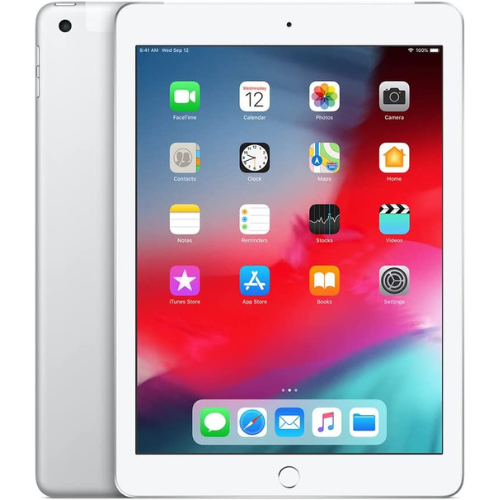 iPad 2018 (6th Gen, 9.7") 128GB Silver (Cellular + Wifi)