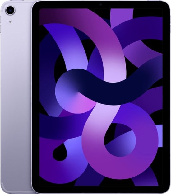 iPad Air 5 (5th Gen, 10.9") 64GB Purple (WiFi + Cellular)