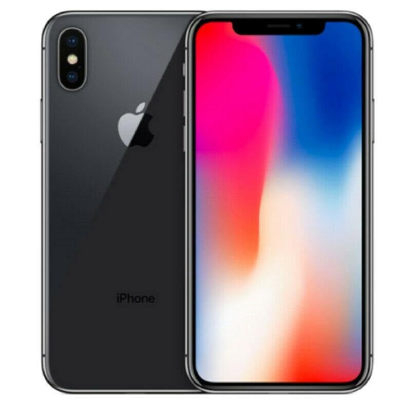 Eco-Deals - iPhone X Space Gray 256GB (GSM Unlocked) - NO Face-ID - Plug.tech