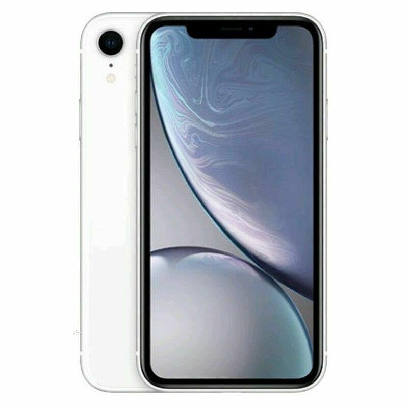 Eco-Deals - iPhone Xr White 128GB (Unlocked) - NO Face-ID - Plug.tech